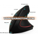 Rechargeable Optical Wireless 10m 2.4Ghz Dikey Kablosuz sem fio Ergonomic Vertical gaming Mouse